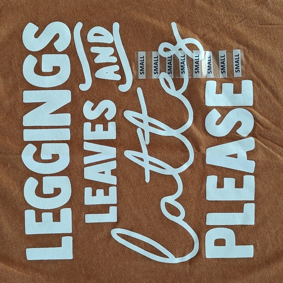 NWT Fall t-shirt - Picture 2 of 4